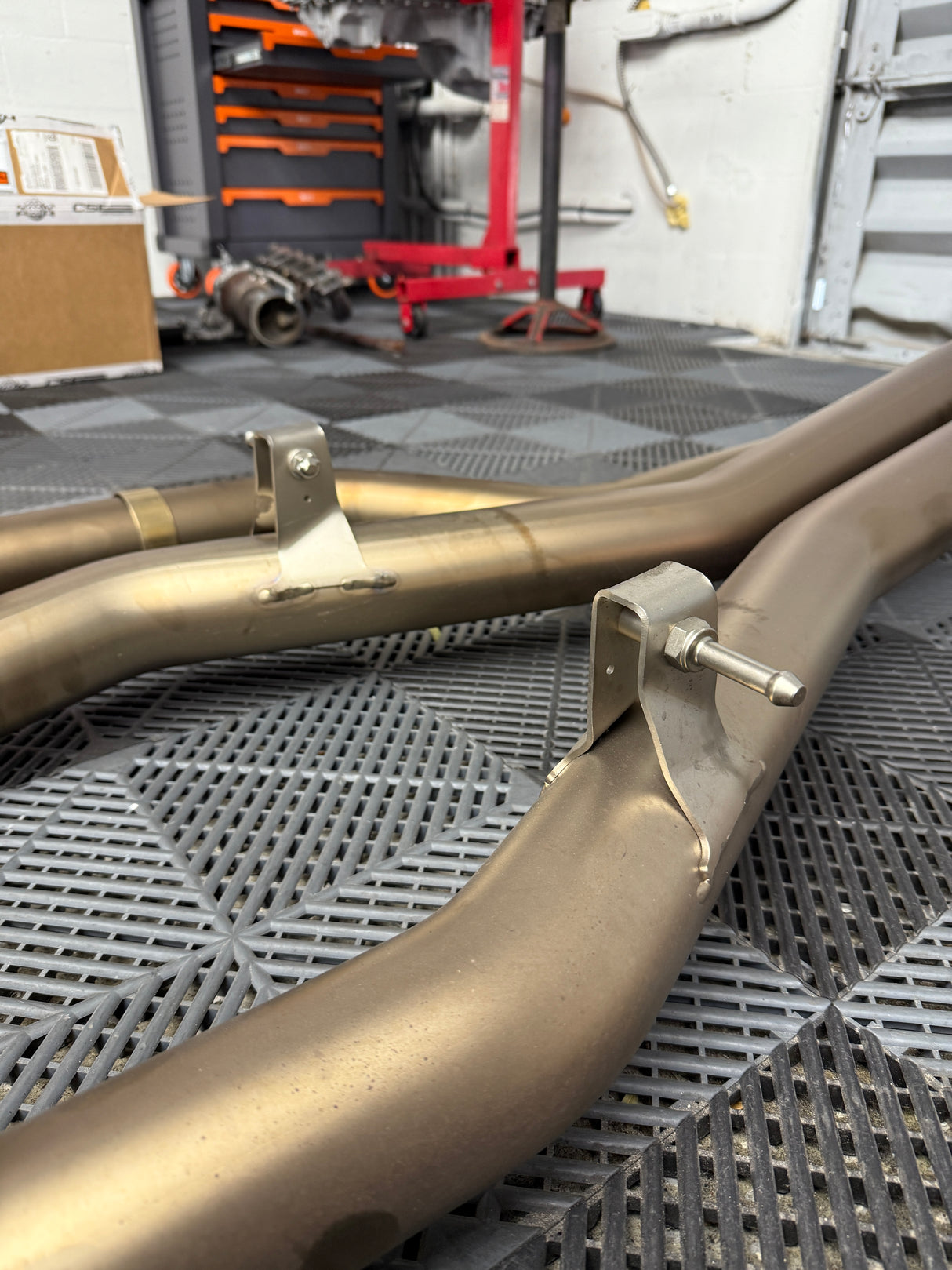 M8 Gran Coupé (F93) Akrapovic Evolution Line Titanium Catback Exhaust System (Used)