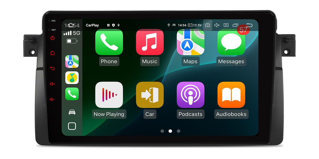 Xtrons 9'' Head Unit Display Upgrade For BMW E46 3 Series/M3 1998-2006 | 8GB RAM & 256GB ROM