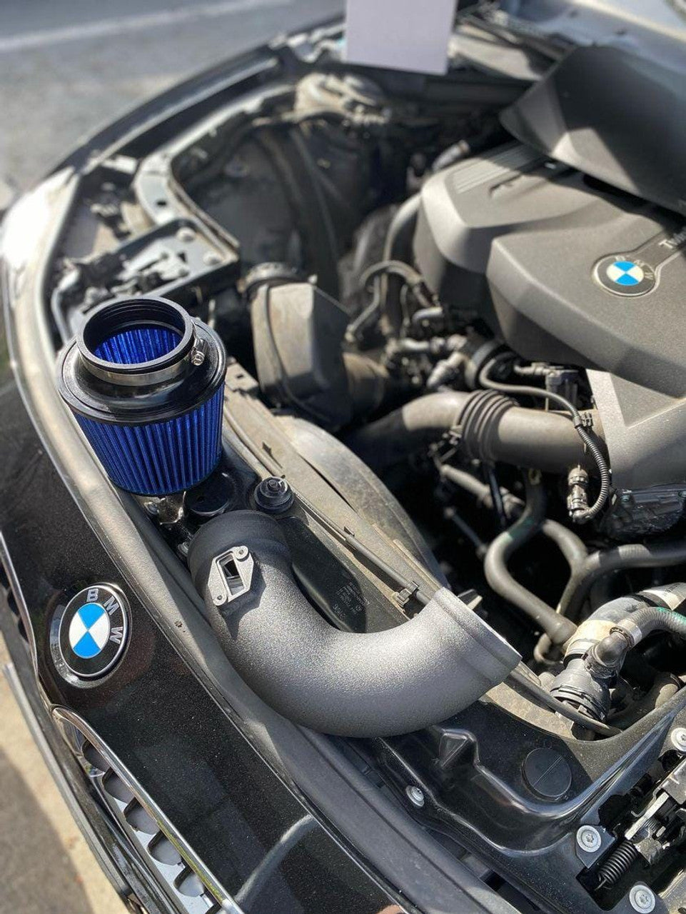 MAD BMW B46/B48 High Flow Air Intake W/ Heat Shield (F-Chassis)