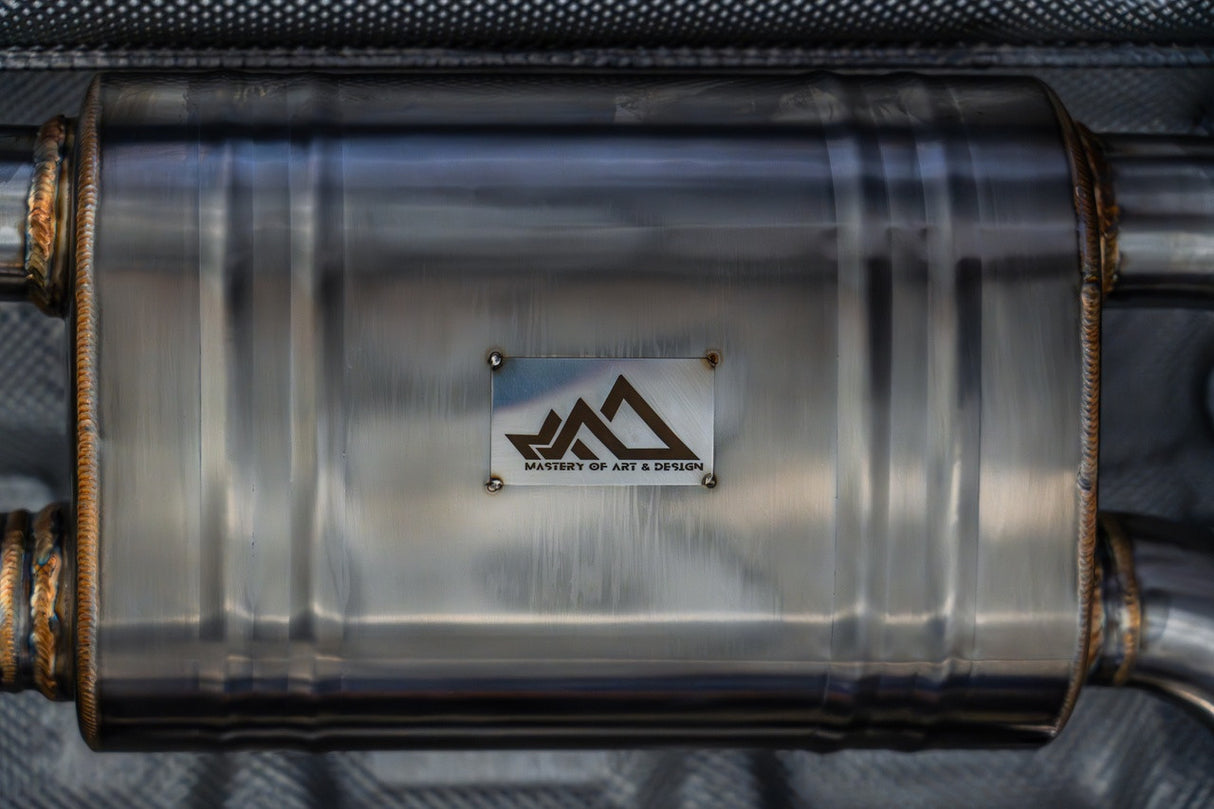 MAD BMW M3 M4 G8x S58 Axle Back Exhaust