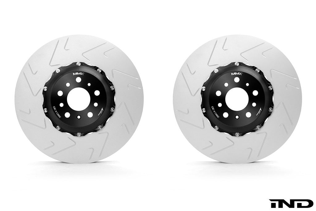 MMX Performance F8X M2 / M3 / M4 2-Piece Floating Rotor Set - Front 380x30mm