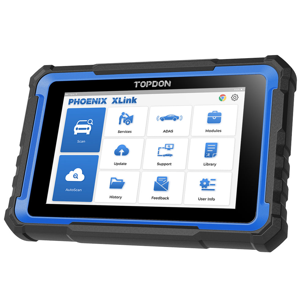 TOPDON PHOENIX NANO 8" OBDII Bluetooth Diagnostic/Scan Tool