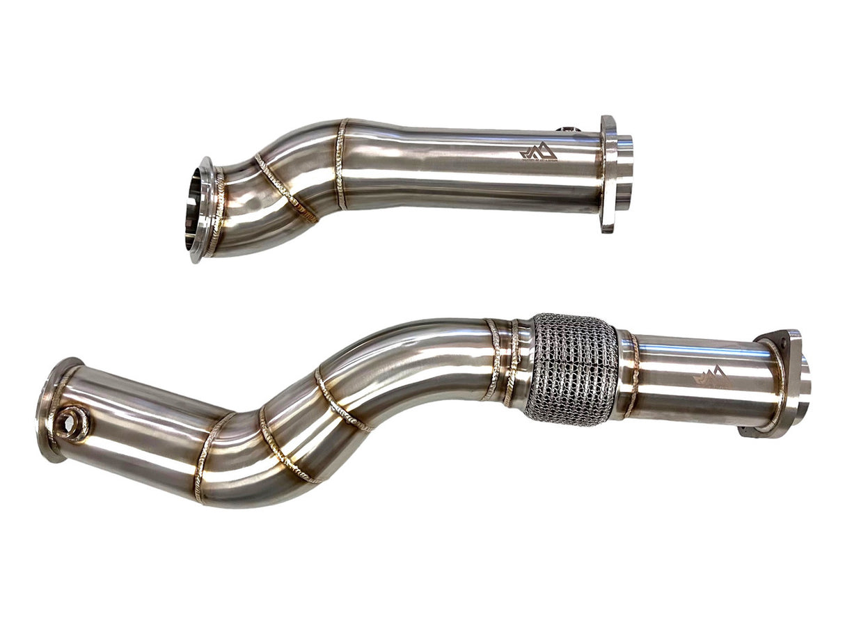 MAD BMW S58 3.5" Fat Boy Downpipes M2 M3 M4 G87 G80 G82 G83