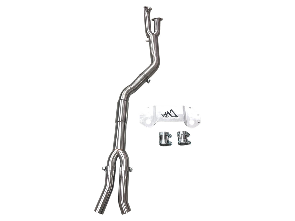 MAD BMW G8x M3 M4 S58 Single Midpipe (Brace Included)