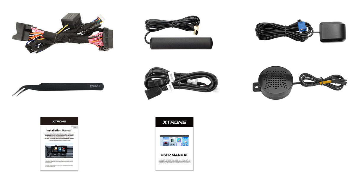 Xtrons 10.25" Head Unit Display Upgrade For BMW X3/X4 F25/F26 2014-2016 (NBT) | 8GB RAM & 128GB ROM