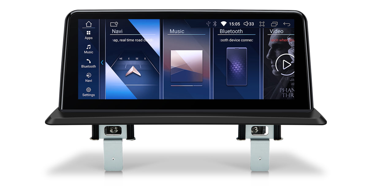 Xtrons 10.25" Head Unit Display Upgrade For BMW E8X 1 series 2006-2012 (No Original Display) | 2GB RAM & 32GB ROM