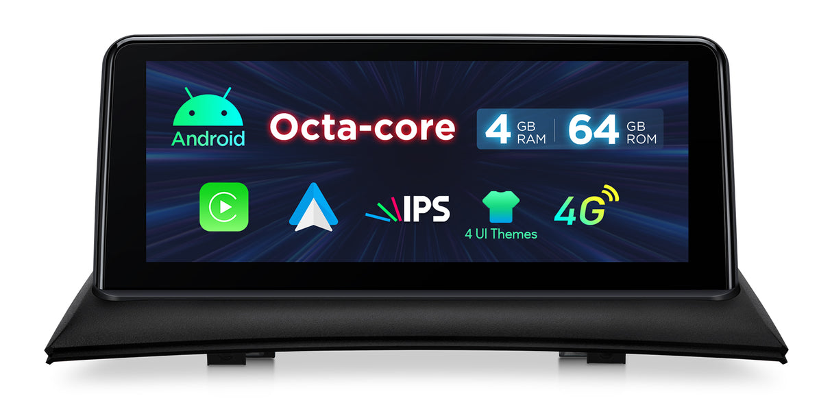 Xtrons 10.25" Head Unit Display Upgrade For BMW X3 E83 2004-2009 (No Original Display) | 4GB RAM & 64GB ROM