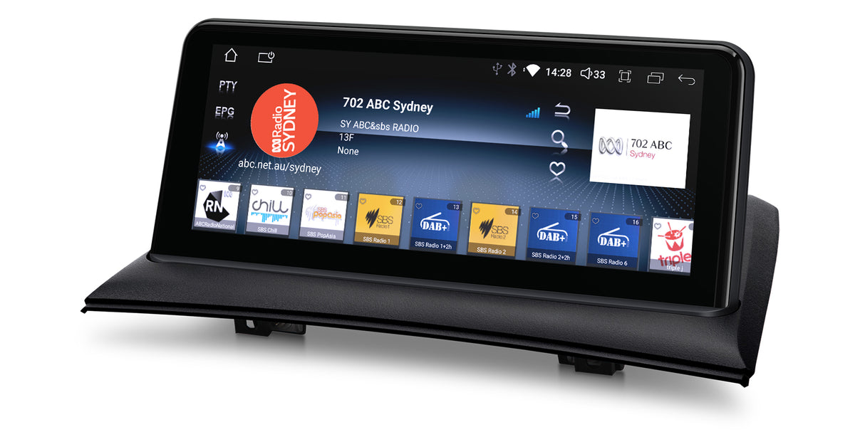 Xtrons 10.25" Head Unit Display Upgrade For BMW X3 E83 2004-2009 (No Original Display) | 4GB RAM & 64GB ROM