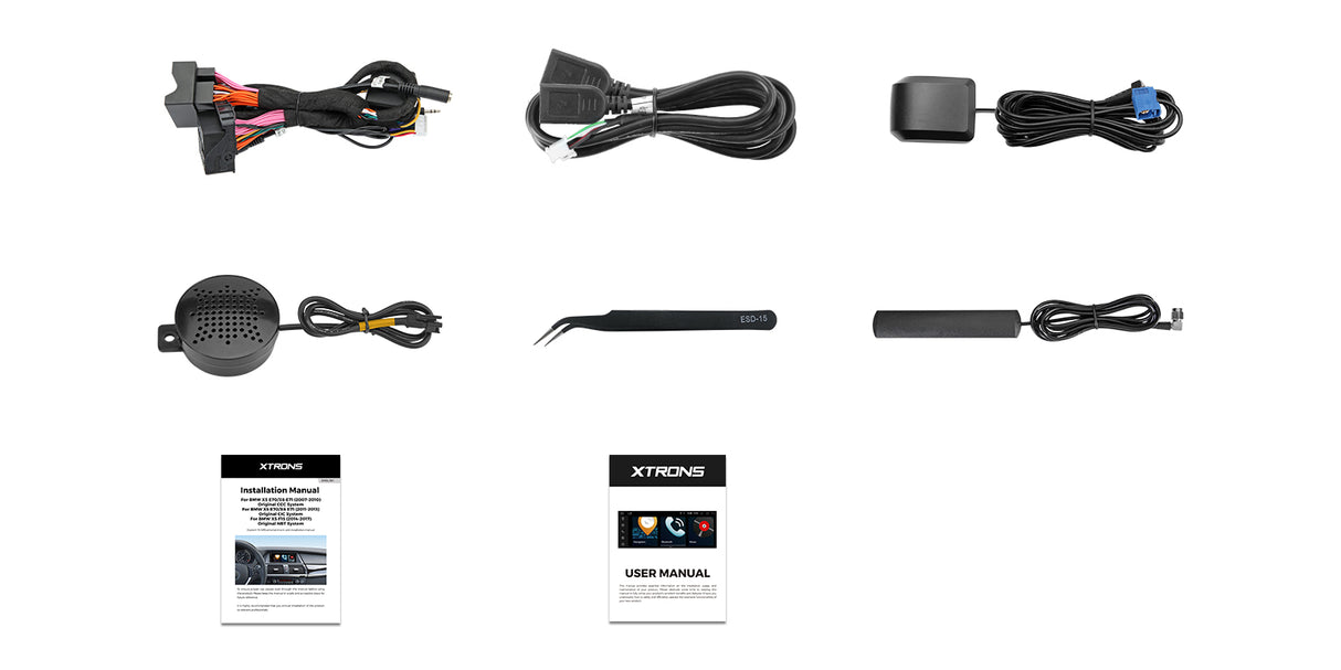 Xtrons 8.8" Head Unit Display Upgrade For BMW X3/X4 F25/F26 2011-2013 (CIC) | 4GB RAM & 64GB ROM