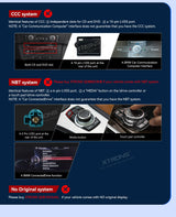 Xtrons 8.8" Head Unit Display Upgrade For BMW X3/X4 F25/F26 2011-2013 (CIC) | 4GB RAM & 64GB ROM