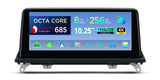 Xtrons 10.25" Head Unit Display Upgrade For BMW X5/X6/M E70/E71 2007-2010 (CCC) | 8GB RAM & 256GB ROM
