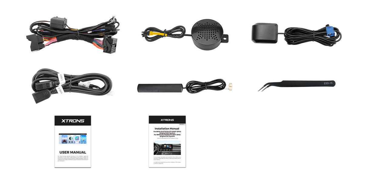 Xtrons 12.3" Head Unit Display Upgrade For BMW X5/X6/M E70/E71 2011-2013 (CIC) | 8GB RAM & 256GB ROM