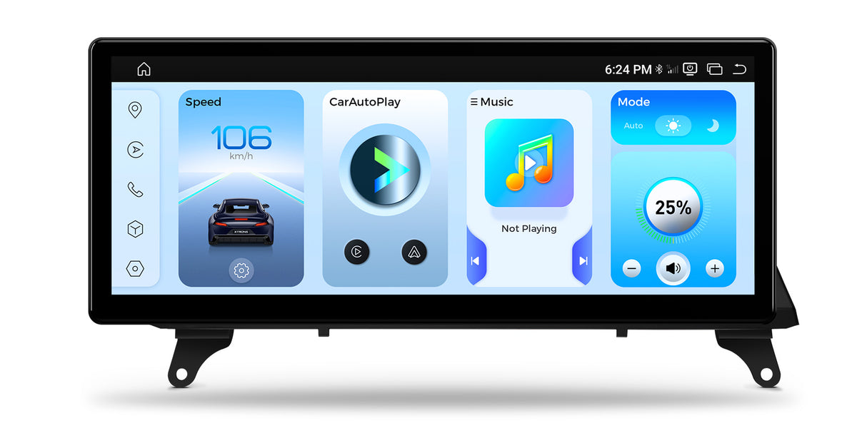 Xtrons 12.3" Head Unit Display Upgrade For BMW X5/X6/M E70/E71 2011-2013 (CIC) | 8GB RAM & 256GB ROM