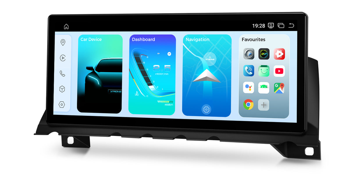 Xtrons 12.3" Head Unit Display Upgrade For BMW 7 Series F01/F02 2009-2012 (CIC) | 8GB RAM & 256GB ROM