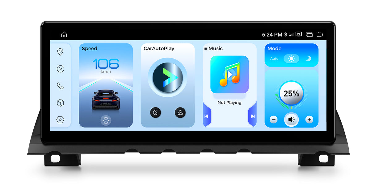 Xtrons 12.3" Head Unit Display Upgrade For BMW 7 Series F01/F02 2009-2012 (CIC) | 8GB RAM & 256GB ROM