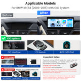 Xtrons 12.3" Head Unit Display Upgrade For BMW X1 E84 2009-2015 (CIC) | 8GB RAM & 256GB ROM