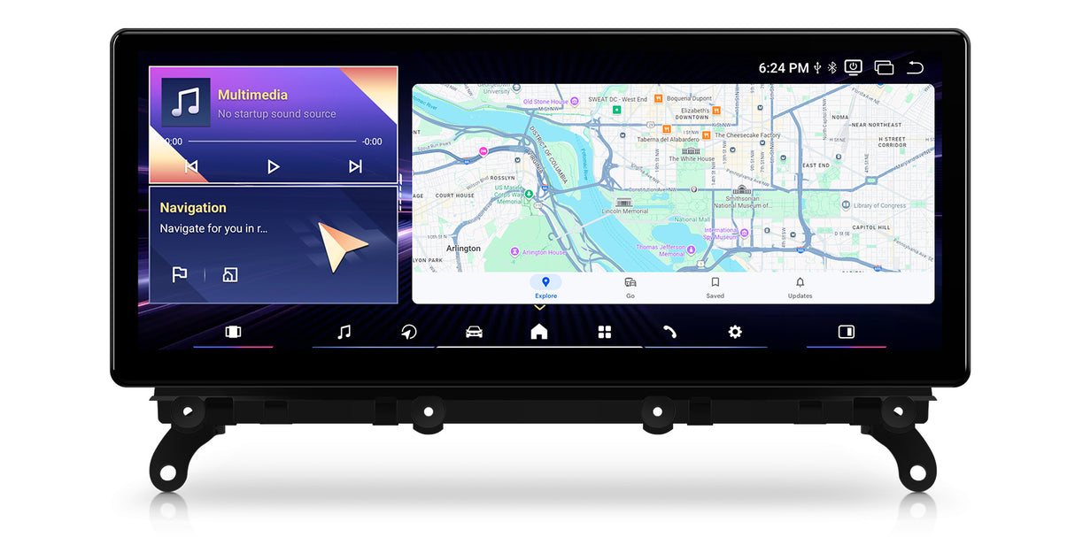 Xtrons 12.3" Head Unit Display Upgrade For BMW X3/X4 F25/F26 2011-2013 (CIC) | 8GB RAM & 256GB ROM