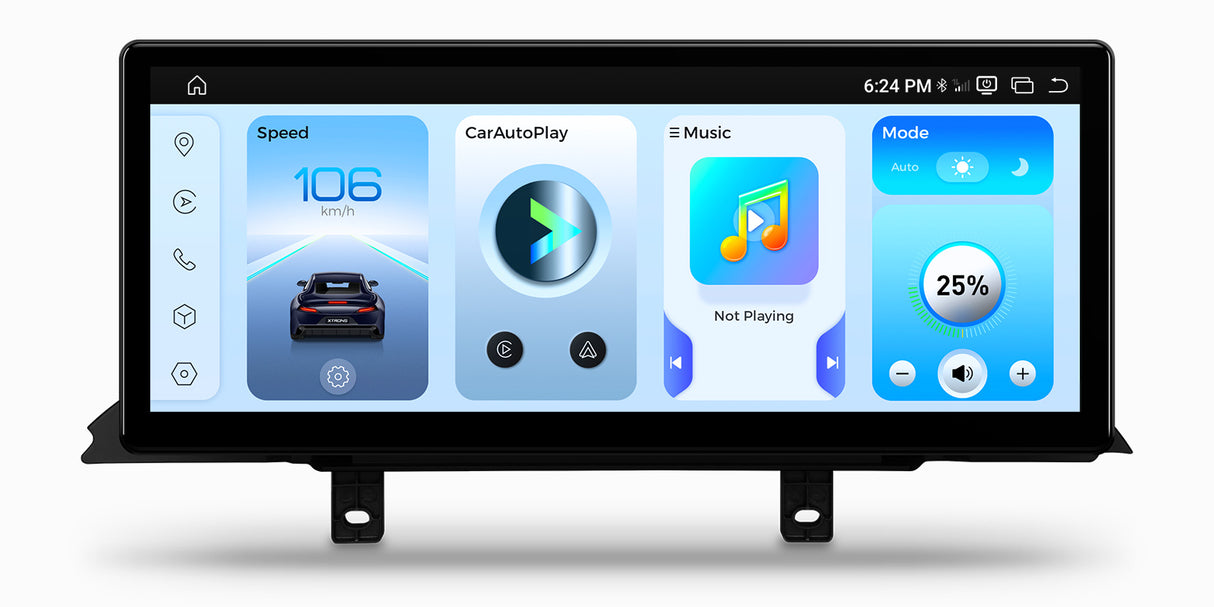 Xtrons 12.3" Head Unit Display Upgrade For BMW F3X 3/4 Series & F8X M3/M4 2016+ (NBT EVO) | 8GB RAM & 256GB ROM