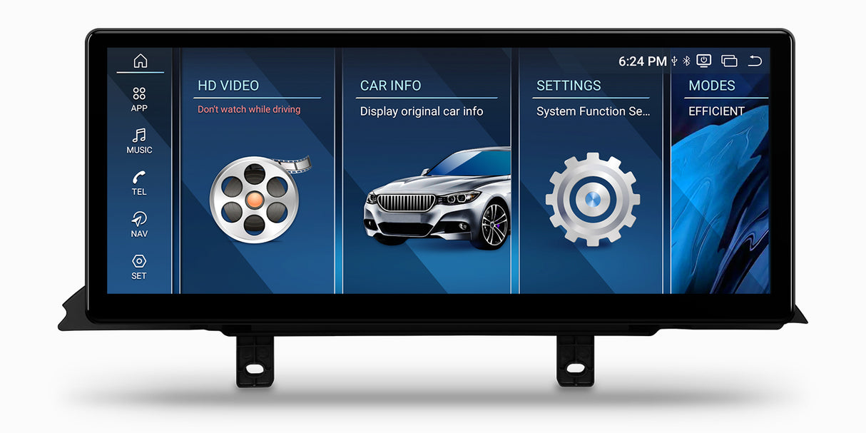 Xtrons 12.3" Head Unit Display Upgrade For BMW F3X 3/4 Series & F8X M3/M4 2016+ (NBT EVO) | 8GB RAM & 256GB ROM