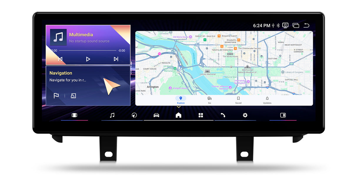 Xtrons 12.3" Head Unit Display Upgrade For BMW X5/X6 X5M/X6M F15/F16 F85/F86 2014-2017 (NBT) | 8GB RAM & 256GB ROM