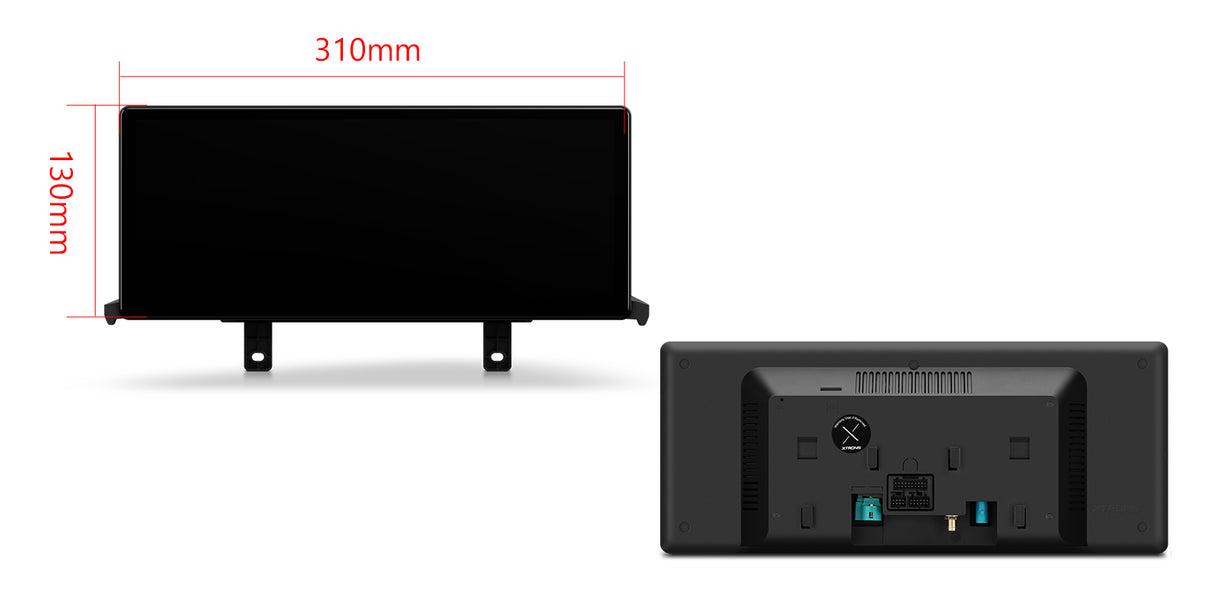 Xtrons 12.3" Head Unit Display Upgrade For BMW 1/2 Series & M2 F20/F21/F22/F23/F87 2013-2016 (NBT) | 8GB RAM & 256GB ROM