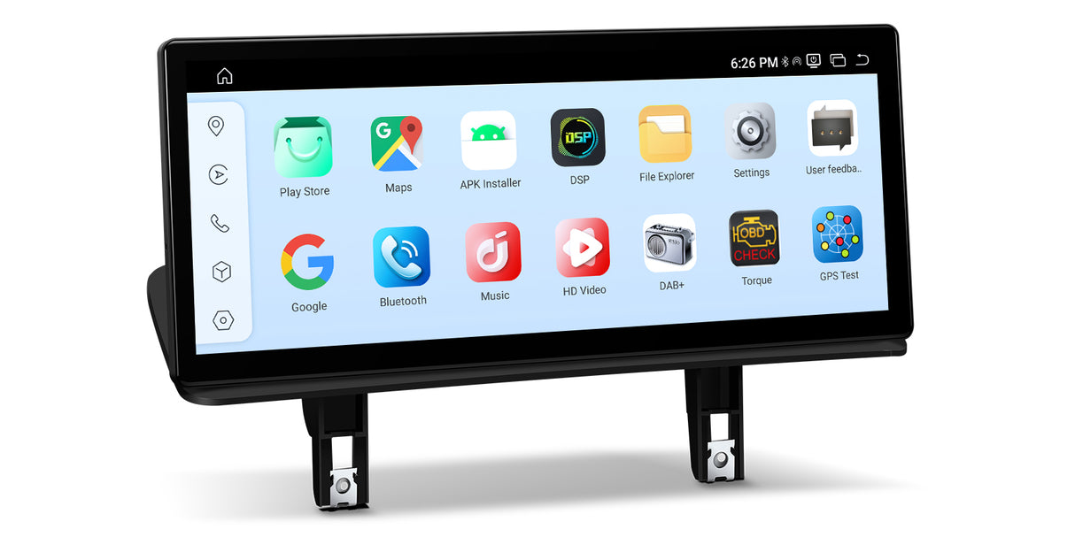 Xtrons 12.3" Head Unit Display Upgrade For BMW 1 Series E8X 2007-2013 (No Original Display) | 8GB RAM & 256GB ROM