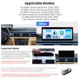 Xtrons 12.3" Head Unit Display Upgrade For BMW 3 Series/M3 E9X (No Original Display) | 8GB RAM & 256GB ROM