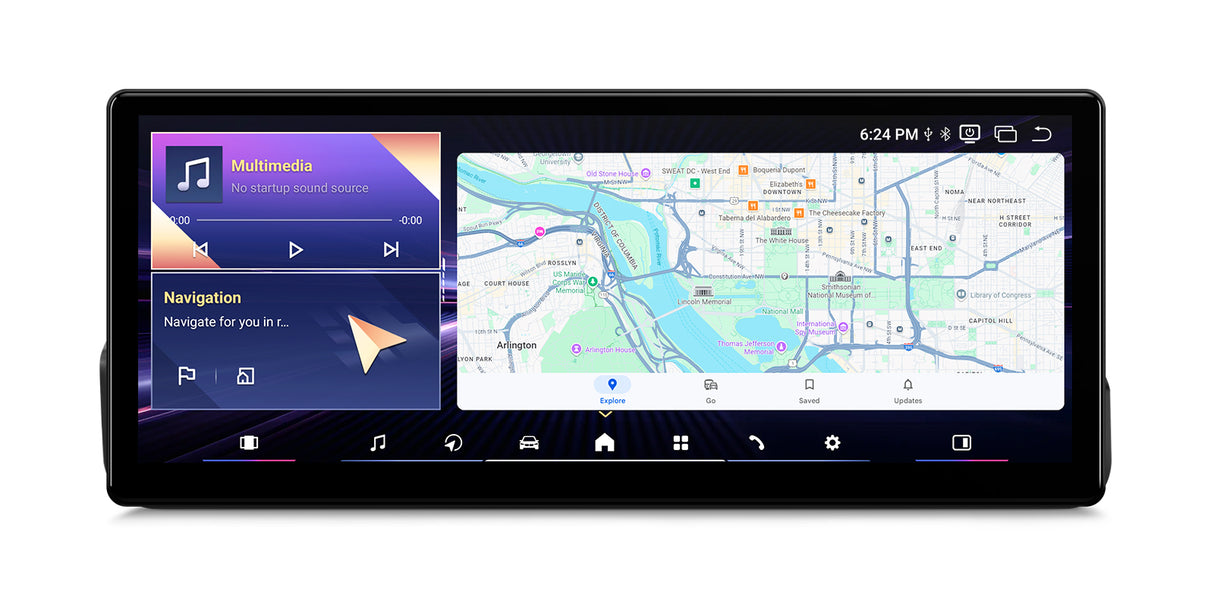Xtrons 12.3" Head Unit Display Upgrade For BMW 3 Series/M3 E9X (No Original Display) | 8GB RAM & 256GB ROM