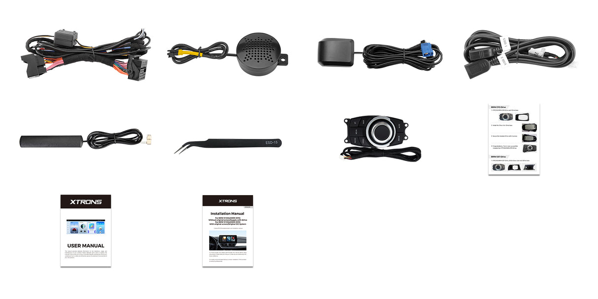 Xtrons 12.3" Head Unit Display Upgrade For BMW X1 E84 2009-2015 (No Original Display) | 8GB RAM & 256GB ROM