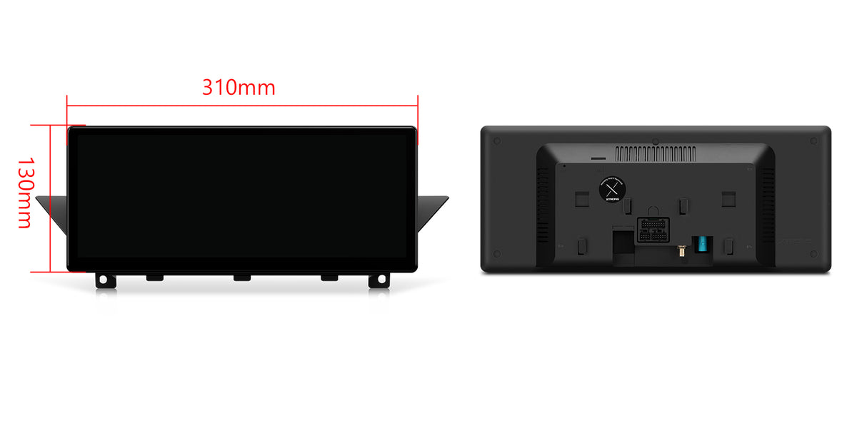 Xtrons 12.3" Head Unit Display Upgrade For BMW X1 E84 2009-2015 (No Original Display) | 8GB RAM & 256GB ROM