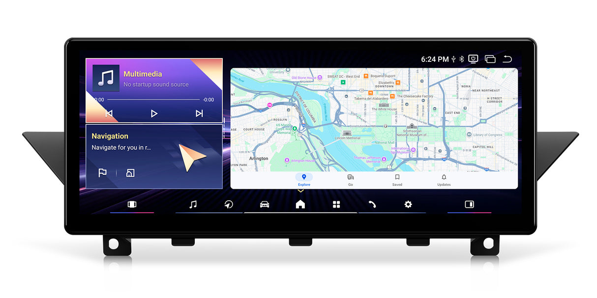 Xtrons 12.3" Head Unit Display Upgrade For BMW X1 E84 2009-2015 (No Original Display) | 8GB RAM & 256GB ROM