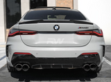 RW Carbon BMW G22 G82 Coupe M4 Style CF Trunk Spoiler