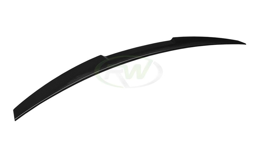 RW Carbon BMW G22 G82 Coupe M4 Style CF Trunk Spoiler