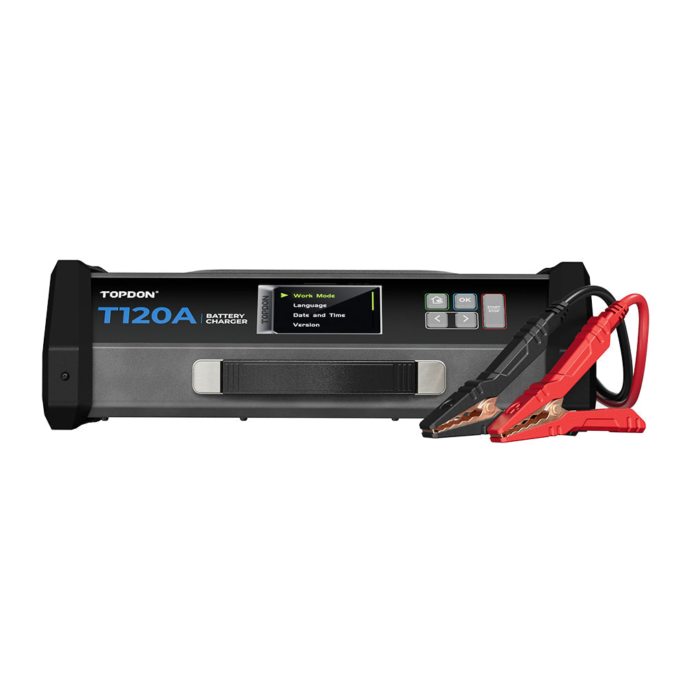 TOPDON TORNADO120000 120A Stable Power Supply 12V Battery Charger/Tender