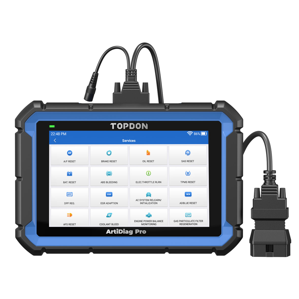 TOPDON ArtiDiag Pro 7" Scan Tool w/Service Functions & Bi-Directional Controls