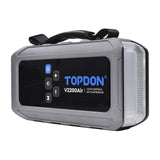 TOPDON V2200AIR "2-in-1" 2200 Peak Amp Jump Starter & Tire Inflator