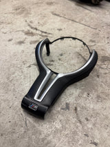 Genuine BMW F10 M5 Center Steering Wheel Trim Piece (Used)