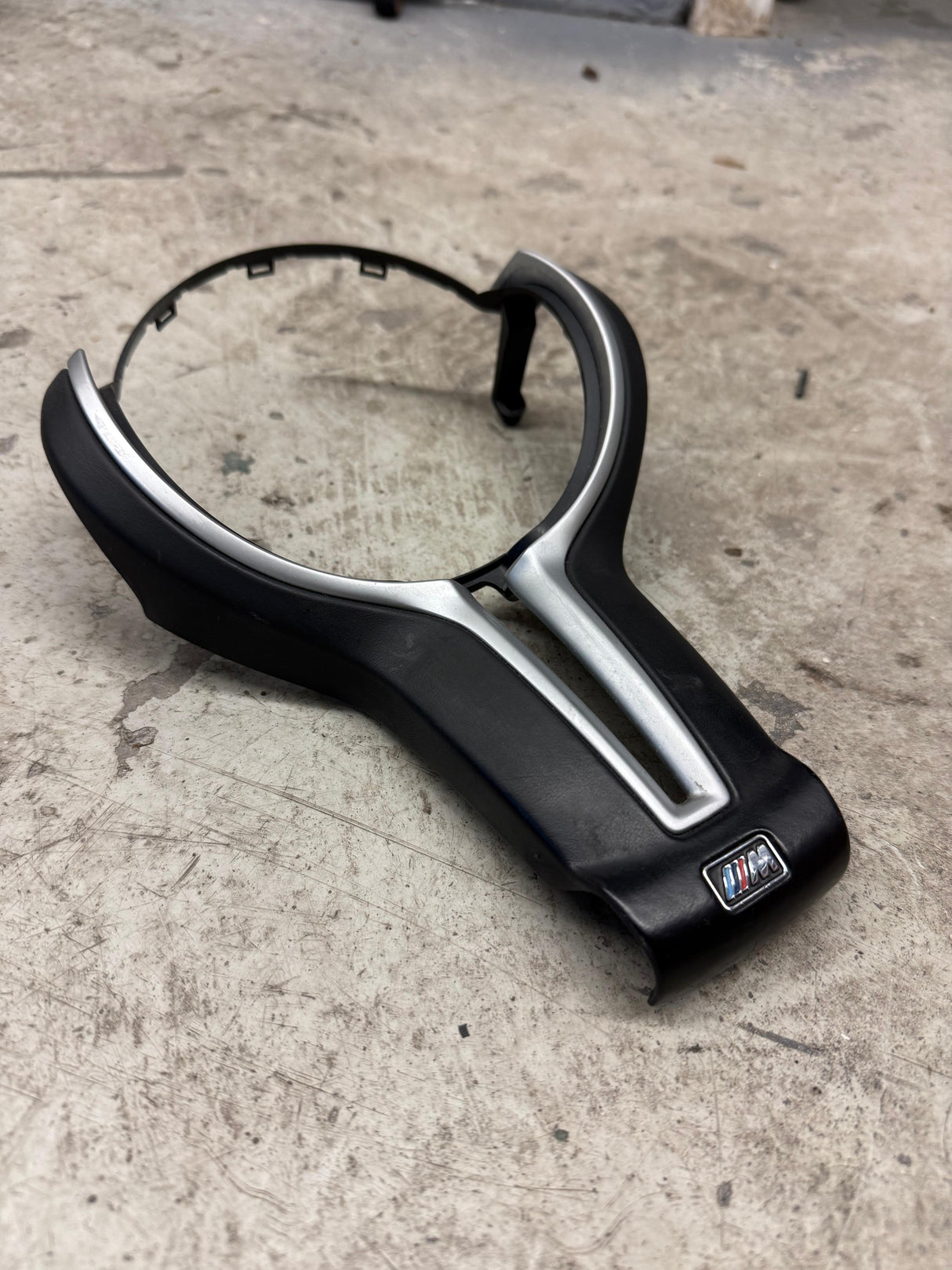 Genuine BMW F10 M5 Center Steering Wheel Trim Piece (Used)