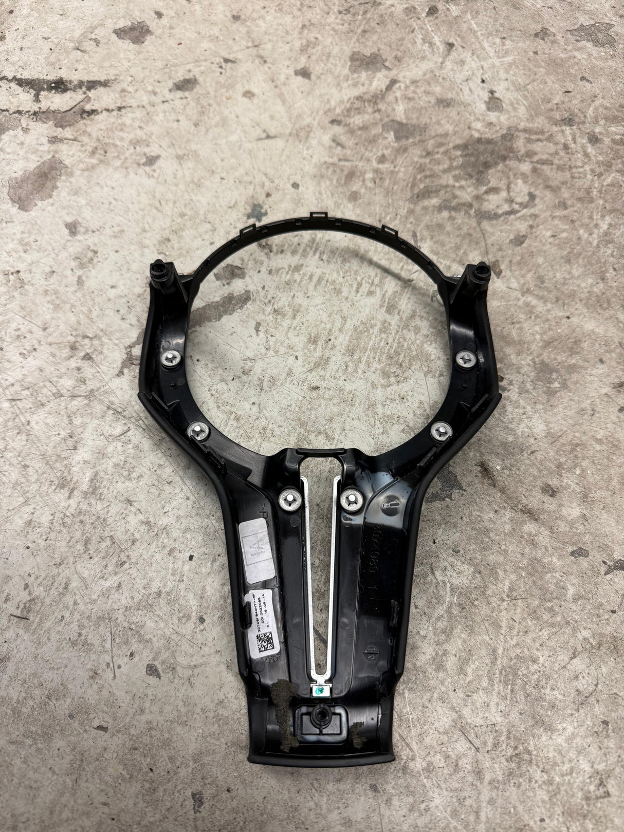 Genuine BMW F10 M5 Center Steering Wheel Trim Piece (Used)