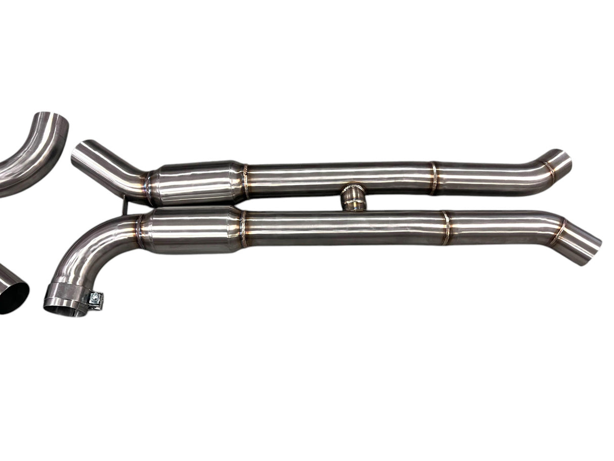 MAD BMW S58 Resonated H-Pipe Midpipe M2 G87