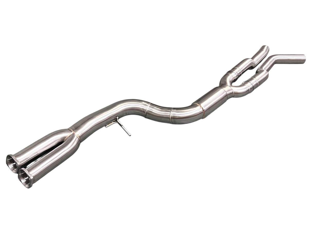 MAD BMW F87 M2C S55 Single Midpipe W/ Brace