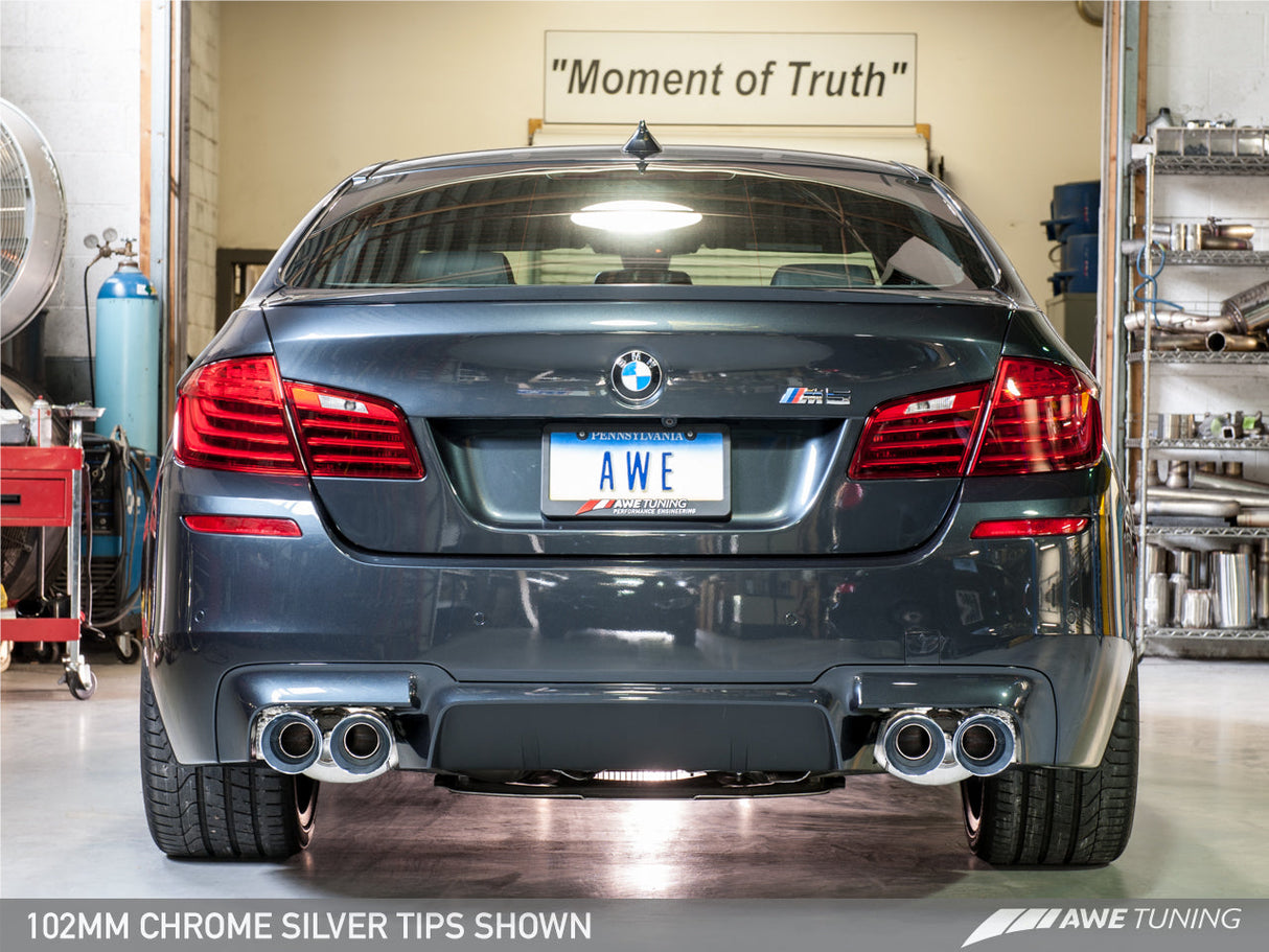 AWE Touring Edition Exhaust for BMW F10 M5