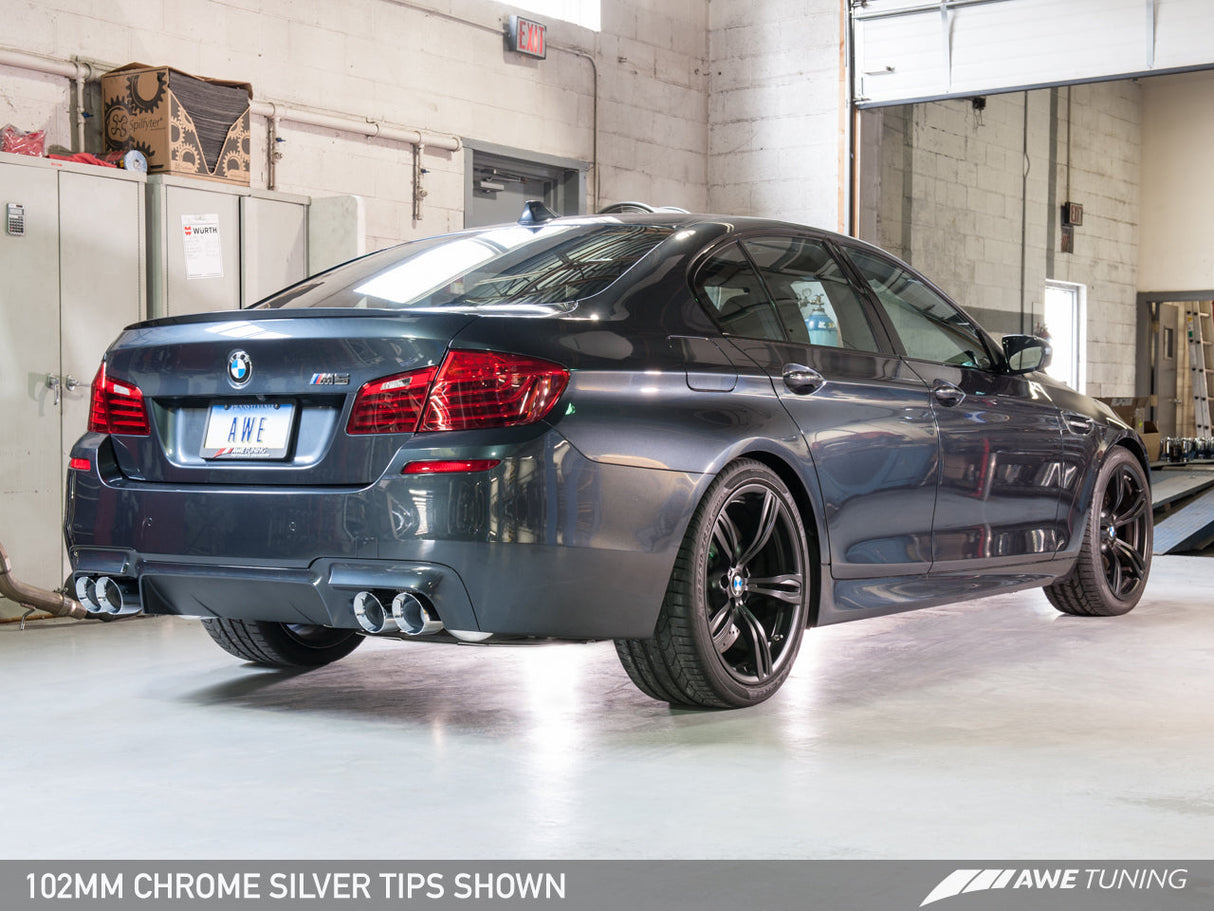 AWE Touring Edition Exhaust for BMW F10 M5