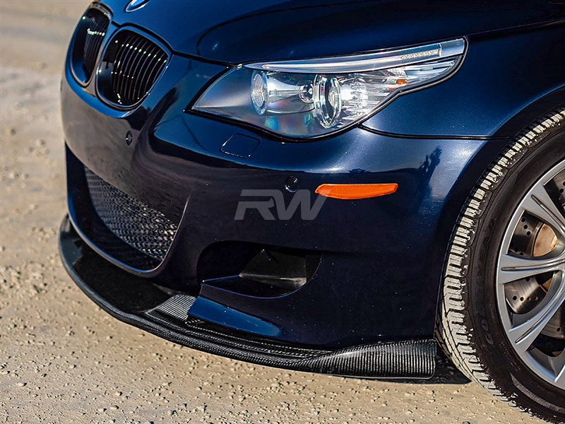 RW Carbon BMW E60 M5 Carbon Fiber Hamann Style Front Lip – Vehicle