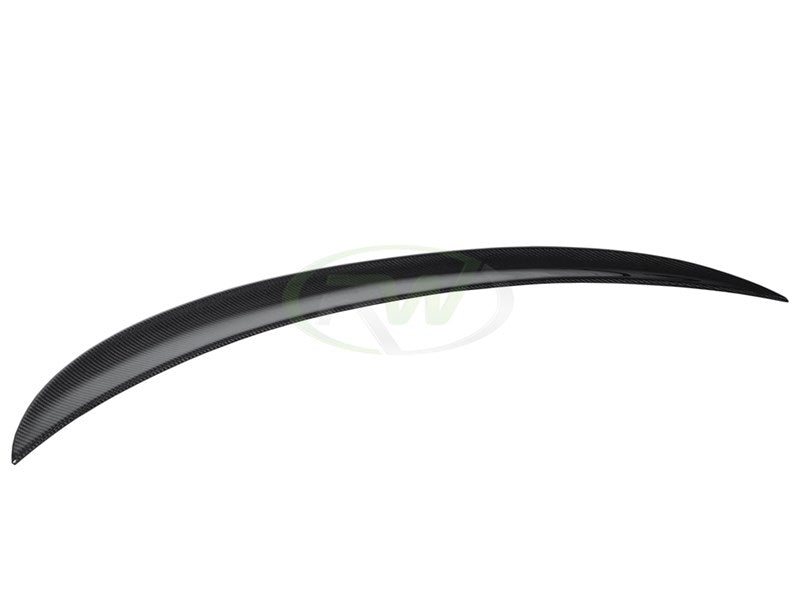 Rw Carbon BMW E90 Carbon Fiber Performance Style Trunk Spoiler