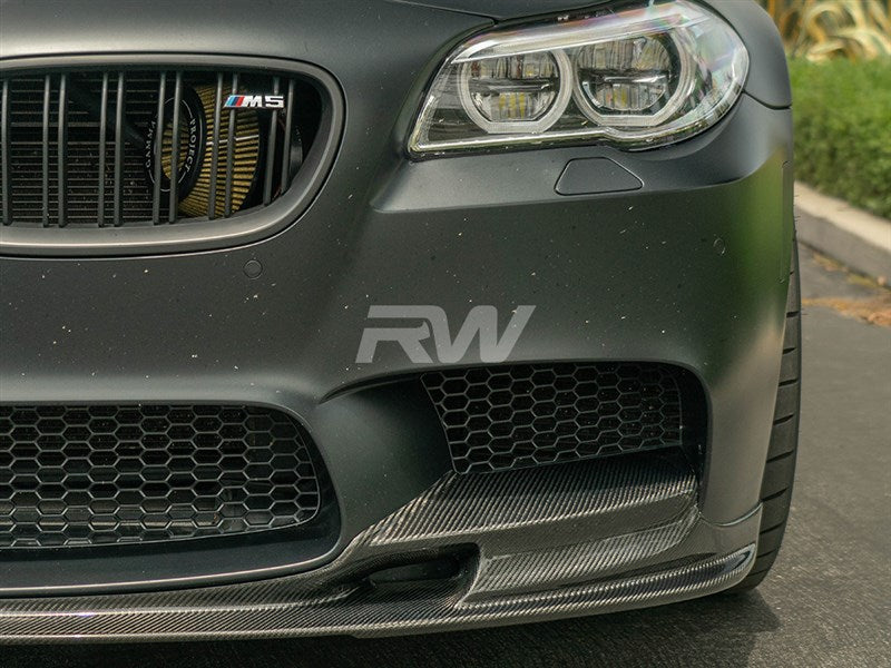 Rw Carbon BMW F10 M5 3D Style Carbon Fiber Front Lip