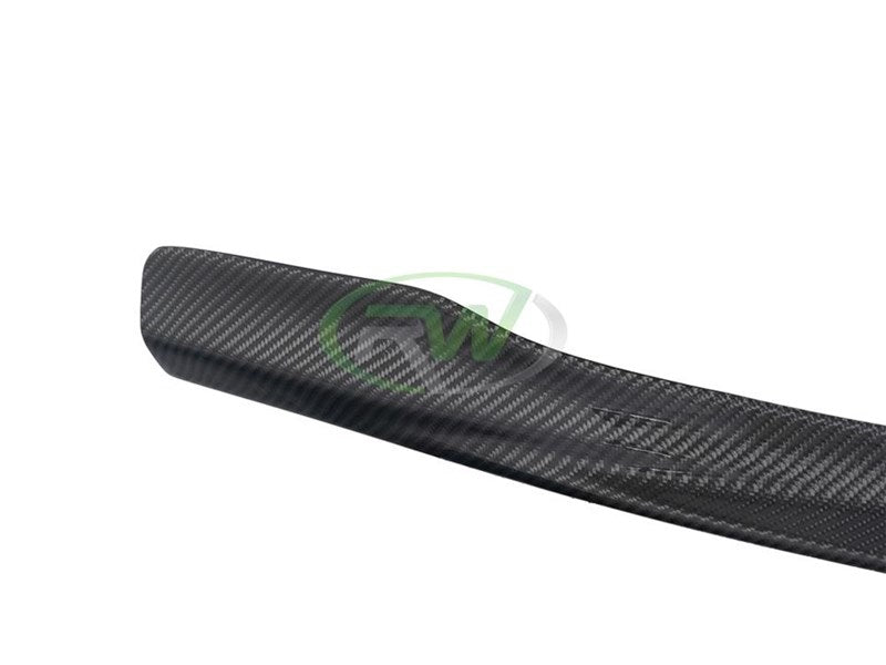 Rw Carbon BMW F10 M5 Center Carbon Fiber Front Lip Spoiler