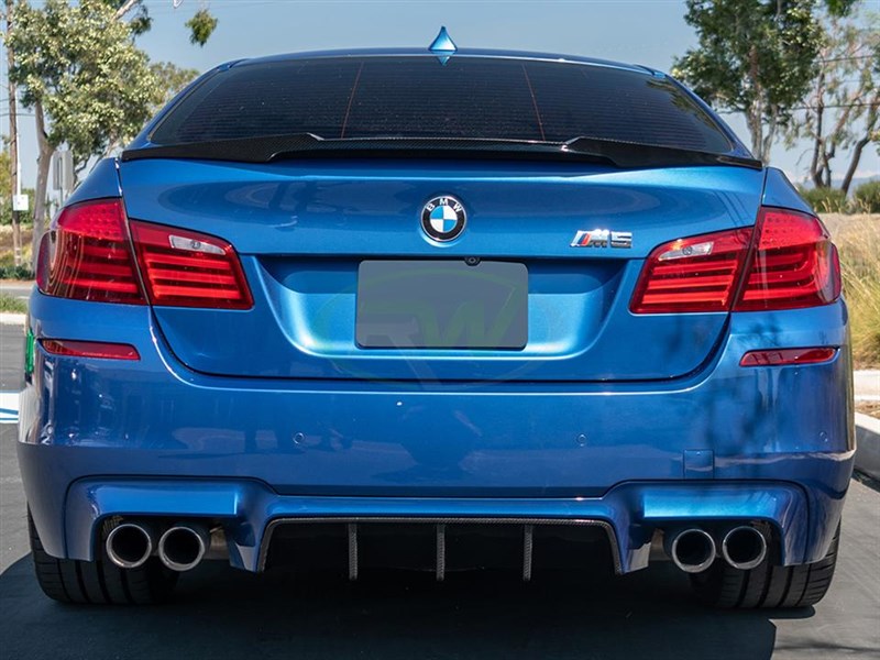 Rw Carbon BMW F10 M5 Type I Carbon Fiber Center Diffuser