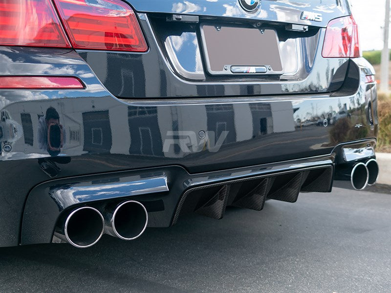 Rw Carbon BMW F10 M5 Type I Carbon Fiber Center Diffuser