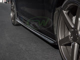 Rw Carbon BMW F10 F11 3D Style Carbon Fiber Side Skirt Extensions